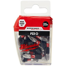 4932472041 PZ2 25 Piece Shockwave Screwdriver Bits 25mm