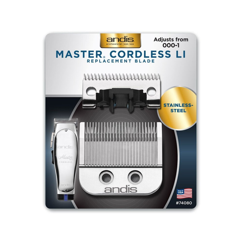 Andis Master Cordless Li Stainless Steel Replacement Blade