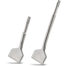 Sds Plus Chisel 2pcs Tile Removing Chisel Sds-plus Cranked Chisel Bits Wide 75x165mm