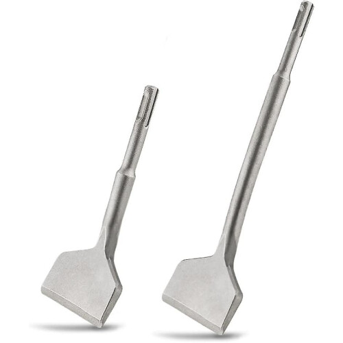 Sds Plus Chisel 2pcs Tile Removing Chisel Sds-plus Cranked Chisel Bits Wide 75x165mm
