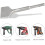 Sds Plus Chisel 2pcs Tile Removing Chisel Sds-plus Cranked Chisel Bits Wide 75x165mm 2
