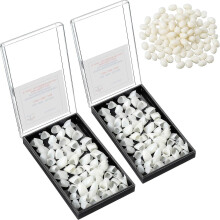100 Piece Dental Temporary Crowns Front Teeth Back Teeth Temporary Teeth Replacement Kit