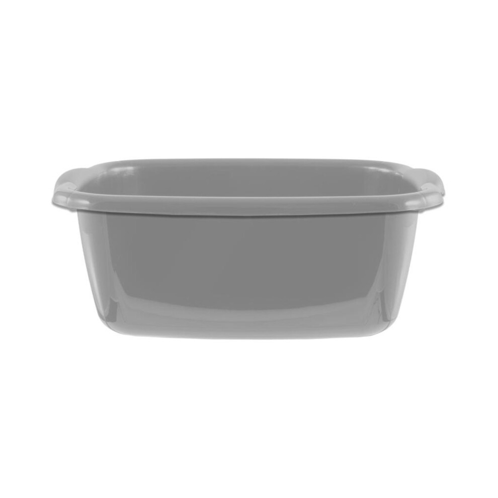 (15cm x 40cm x 31cm, Platinum) Signature Plastic Rectangular Washing Up Bowl