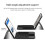 For Google Pixel Tablet Pu Leather Stand Case With Backlit Keyboard, Multi-touch Trackpad 5