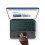 For Google Pixel Tablet Pu Leather Stand Case With Backlit Keyboard, Multi-touch Trackpad 4