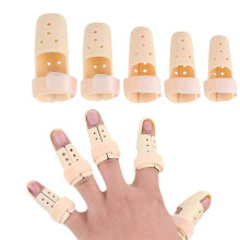 (Size 5) Adjustable Finger Protective Splint Finger Arthritis Joint Damage Sports Pain Relief