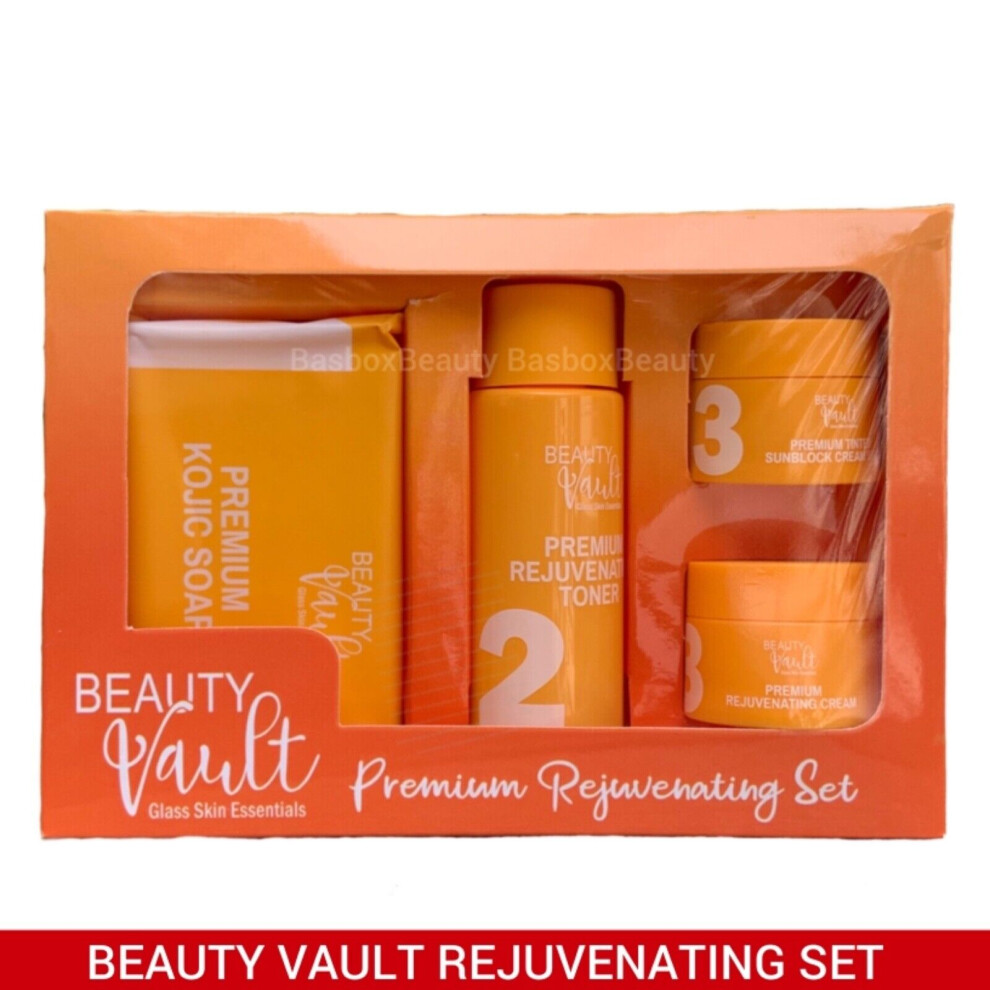 Beauty Vault Premium Rejuvenating Set Glass Skin Essential For Moisturizing Your Skin
