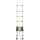 6.2M Multi-Purpose Aluminium Telescopic Extendable Ladder Rubber Feet 5