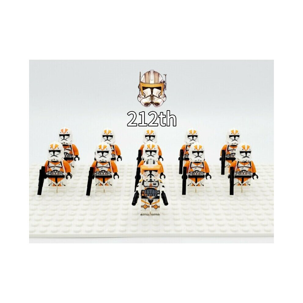 Hdajgd New Fit Lego Star Wars 212Th Clones Commander Cody Minifigures