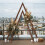 2 Pack Wooden Wedding Arch Frame Archway Flowers Balloon Backdrop 1