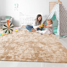 (160cm x 230cm (5ft 4" x 7ft 8")., Beige) Non Slip Rug Area Rug Living Room Bed Room