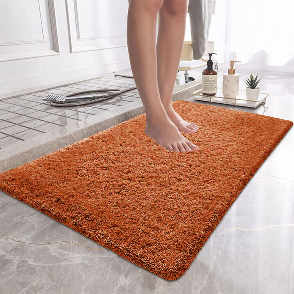 Oxford Homeware (60Cm X 110Cm (2Ft X 3Ft 7")., Rust Orange) Non Slip Rug Area Rug Living Room Bed Room Not,Specified