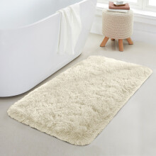(50 x 80 cm (1 ft 6 in x 2 ft 6 in)., Cream) Non Slip Rug  Area Rug Living Room Bed Room
