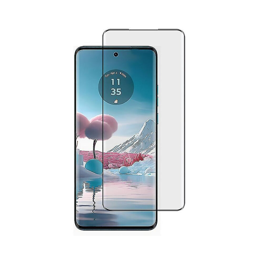 For Motorola Edge 40 Neo 5G Tempered Glass Film Clear 3D Curved Full Coverage Screen Protector 9158807019730
