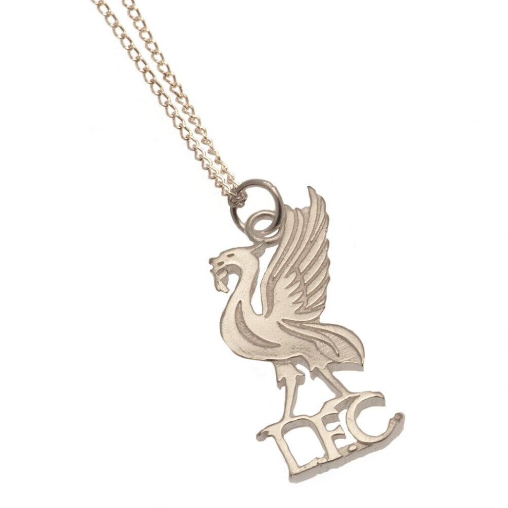 Liverpool FC Sterling Silver Liverbird Pendant & Chain