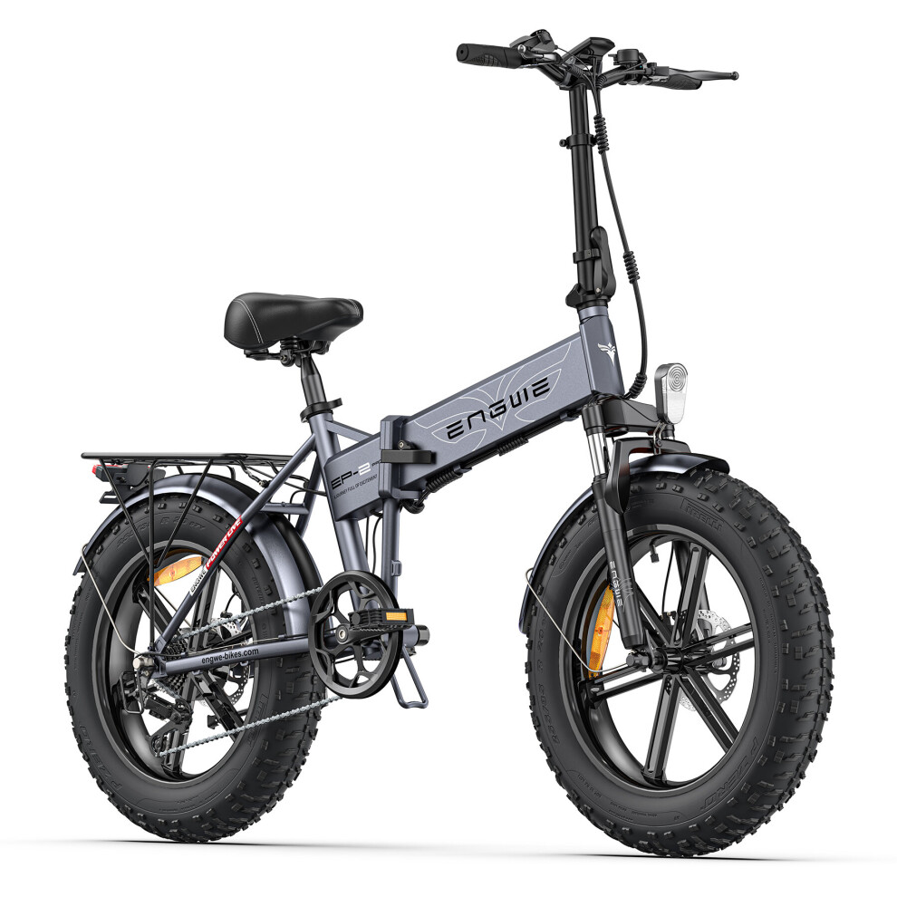 [uk ] Engwe Ep-2 Pro 2022 Version 13ah 750w Fat Tire Folding Electric Bike 20inch 60-80km  Range E Bike For Mountain field -arrival Notice