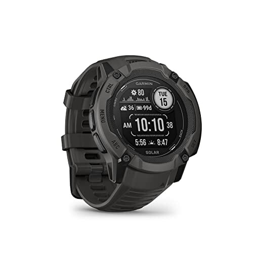 Garmin Relógio GPS conectado - GARMIN - Instinct 2X Solar Grey