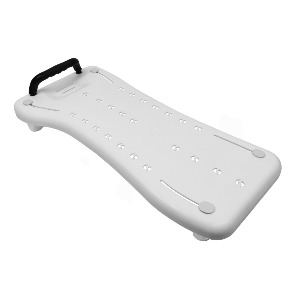 Pepe-Mobility White Pepe - Suspended Bath Seat For Adults, Bath Transfer Boards For Elderly, Bath Board For Disabled, Bathtub Seat For Adults With Handle