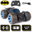 Batman DC Comics, Batman Stunt Force Batmobile, RC Auto, Turbo Boost & Stunts, Verzamelbare Superheld Speelgoed 4+ 5