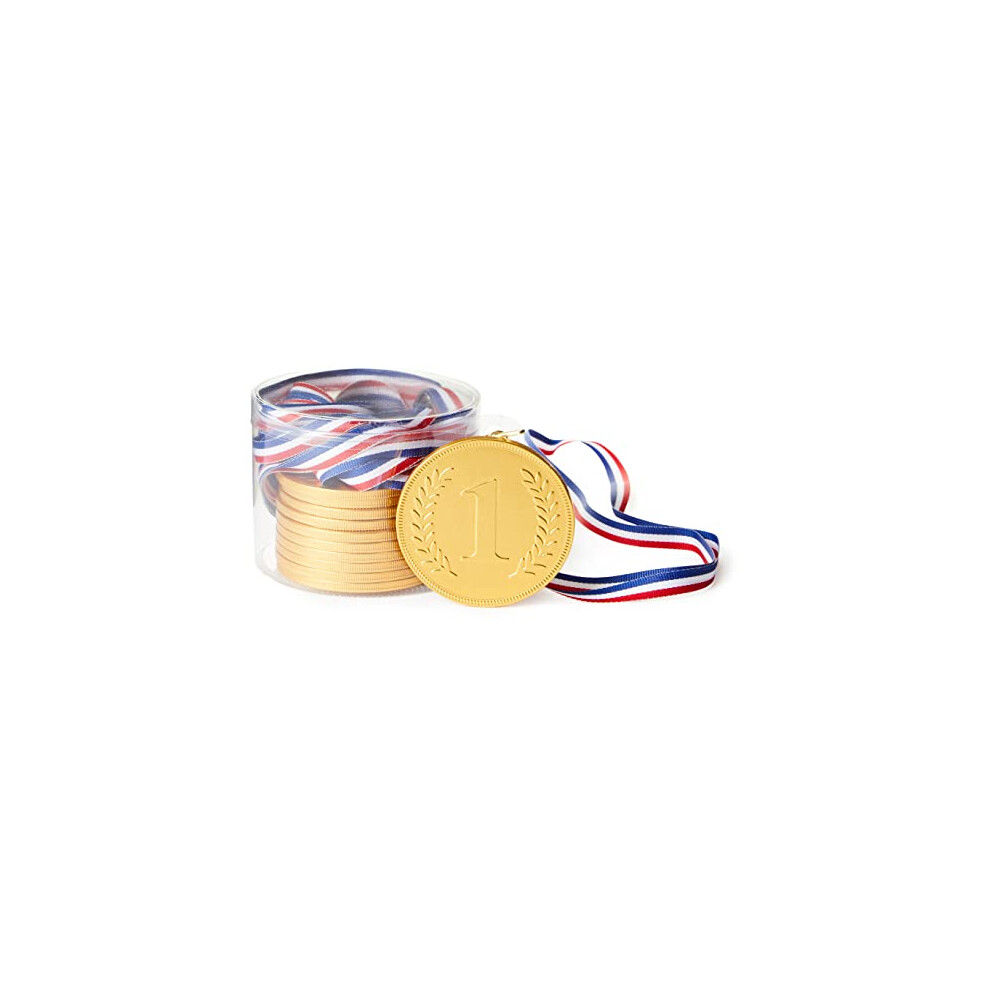 Steenland Chocolate Foiled Medals, Pack of 10