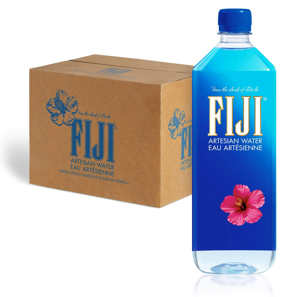 Fiji Natural Artesian Water Bottles, 12 x 1L