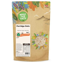 Wholefood Earth Porridge Oats 2 kg | GMO Free | High Fibre