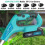 Cordless Strimmer Grass Trimmer Cutter Garden Lawn Edger+2Battery+Charger-Makita Compatible 7