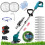 Cordless Strimmer Grass Trimmer Cutter Garden Lawn Edger+2Battery+Charger-Makita Compatible 1