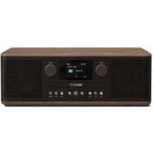 Pure CLASSIC-CD6 DAB+/FM CD Radio with Bluetooth - Black & Walnut