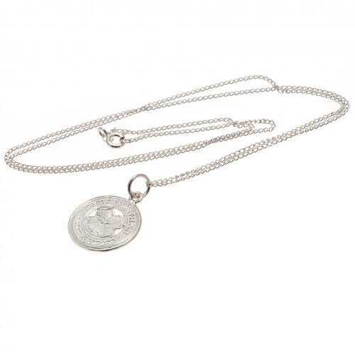 Celtic FC Sterling Silver Pendant & Chain 1