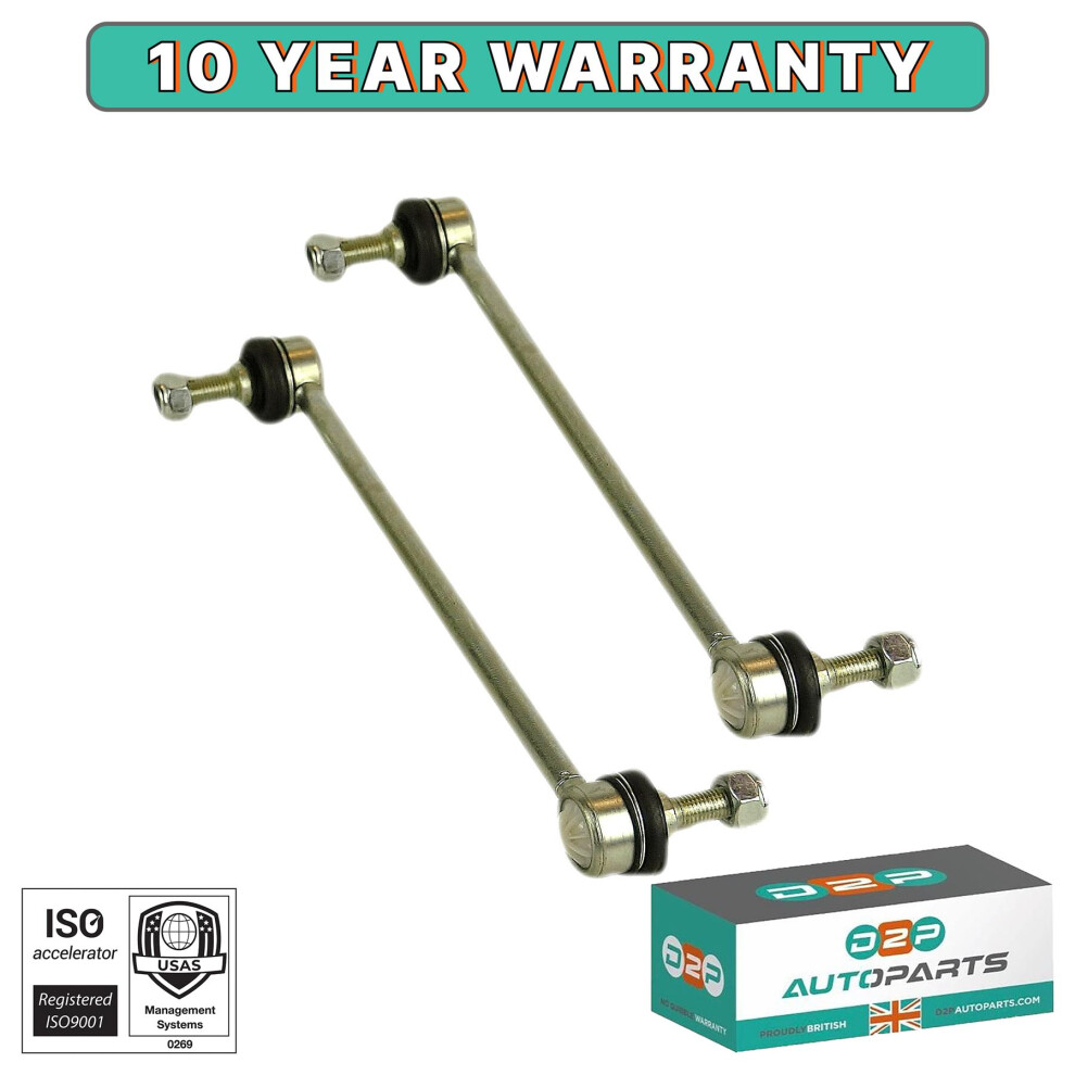 FRONT ANTI ROLL BAR DROP LINKS PAIR FOR FORD FIESTA MK6 MK7 2008-2019 2008-2019