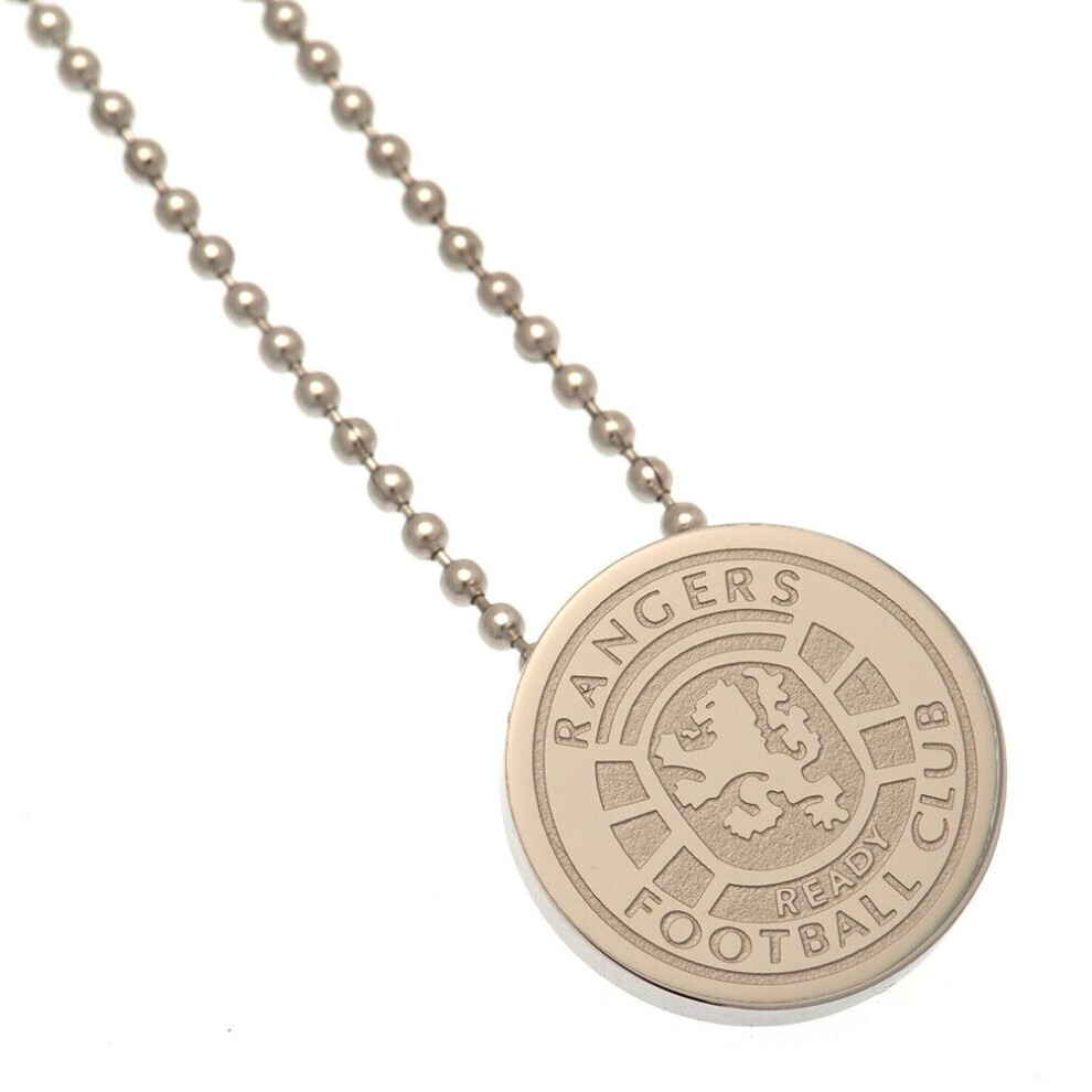 Rangers FC Stainless Steel Pendant & Chain