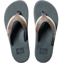 (9 UK, Grey) Reef Mens Cushion Dawn Summer Holiday Beach Flip Flops Sandals