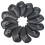 (Black) Golf Head Covers 12 Pcs/Set PU Leather Universal 1