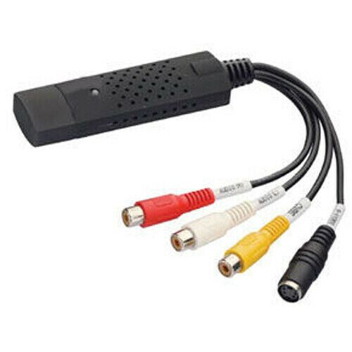 Easycap Audio Video VHS to DVD Recorder Converter USB Capture Software Adapter