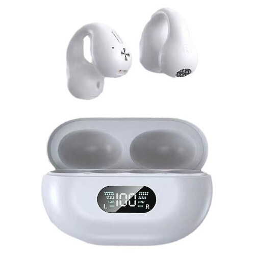 Bone Conduction Bluetooth Earphone Clip-on Bluetooth Wireless Earphone Headphones