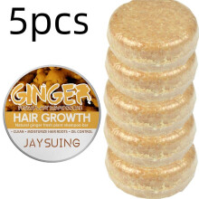 5x Organic Ginger Hair Regrowth Shampoo Bar Promotes Hair Growth 2023 Upgrade