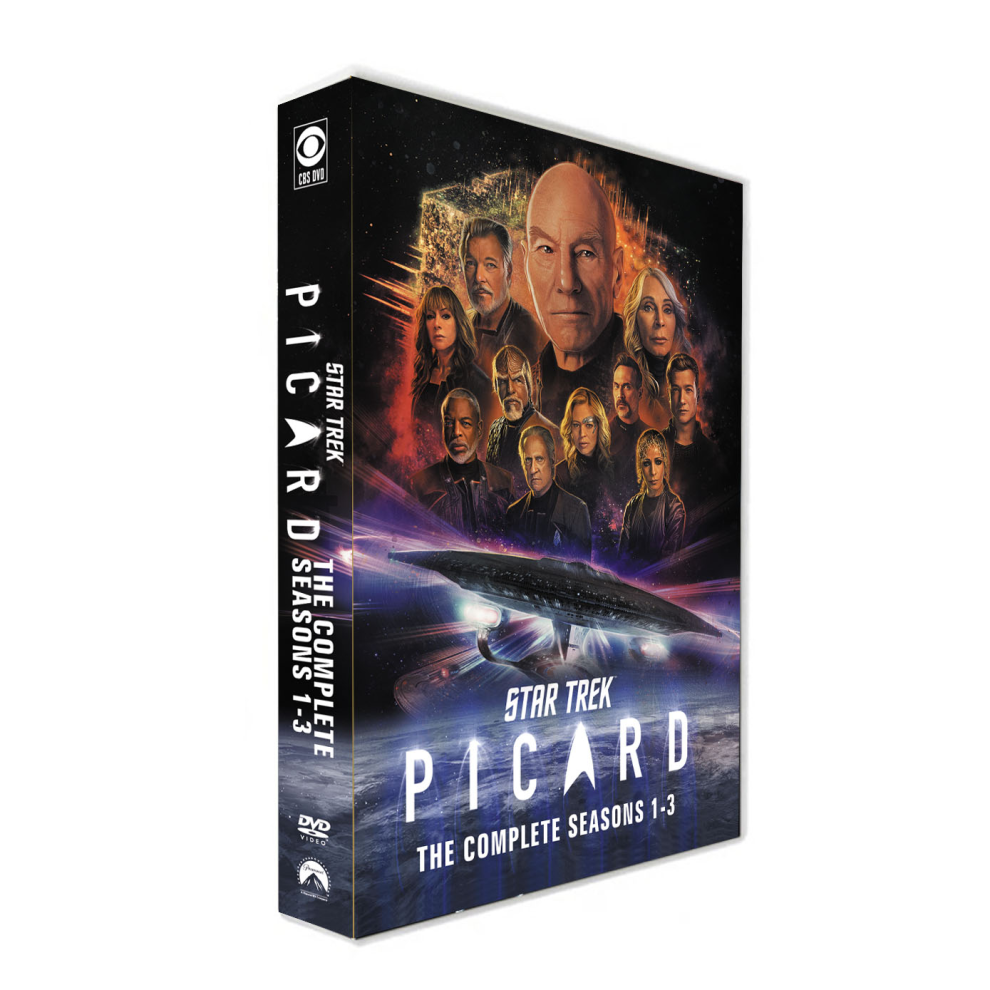 Star Trek Picard Season 1-3 DVD Box Set 9 DISC