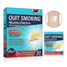 (step3) 60pcs Smoking Aid Stop Patch,easy Effective Help Quit Smoking Stickers Safety