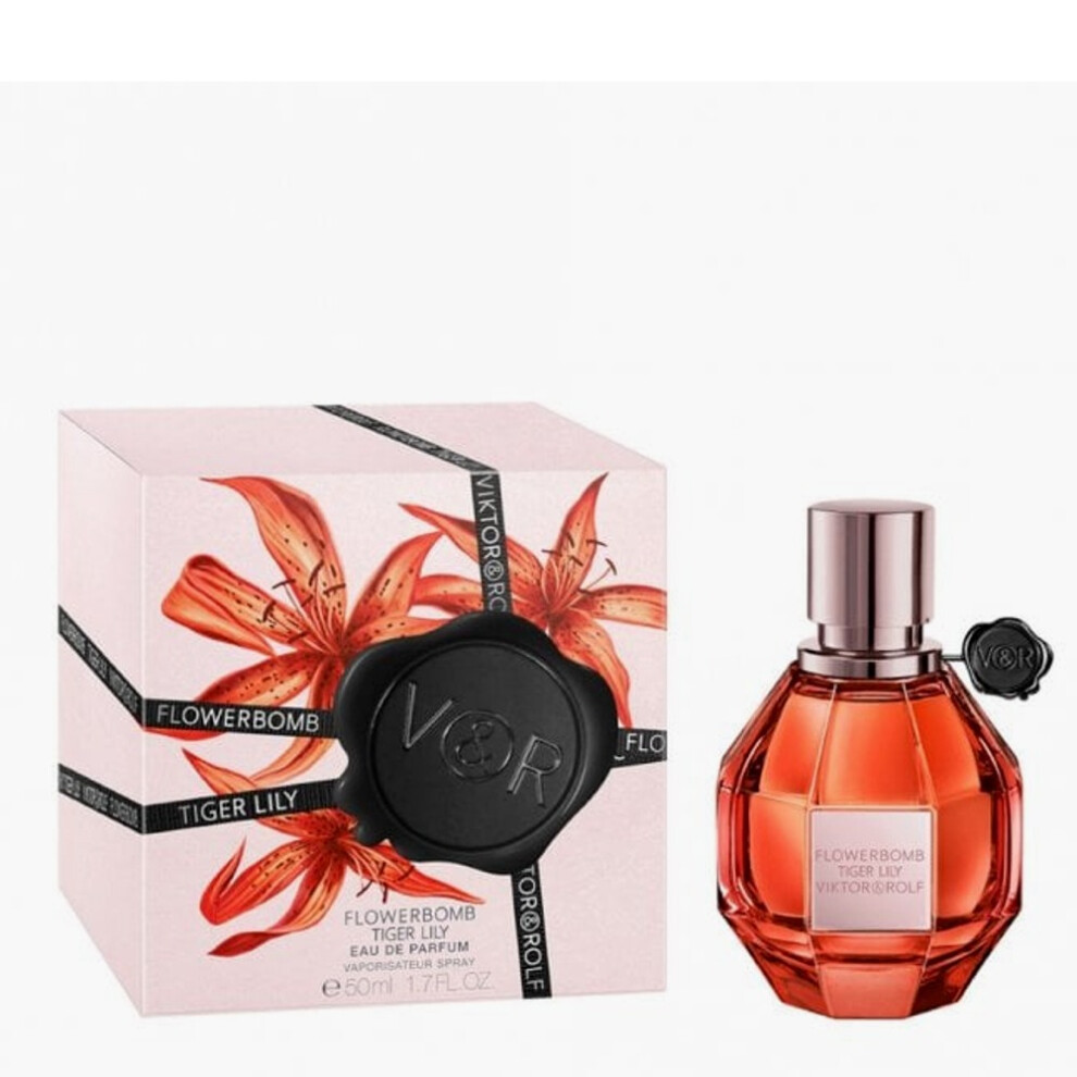 Viktor & Rolf Flowerbomb Tiger Lily 50ml EDP Spray-image-OPC-PDSKY9M-NEW