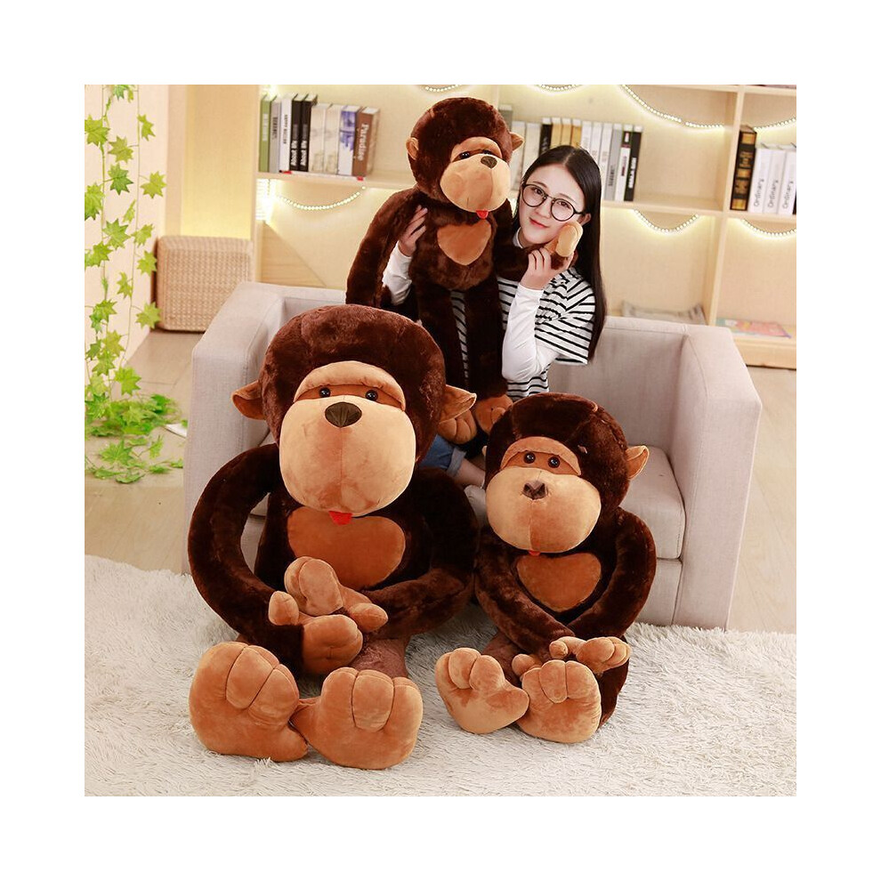 80cm Giant Long Arm Gorilla Plush Toy Soft Stuffed Monkey Doll Soft Toys Gift