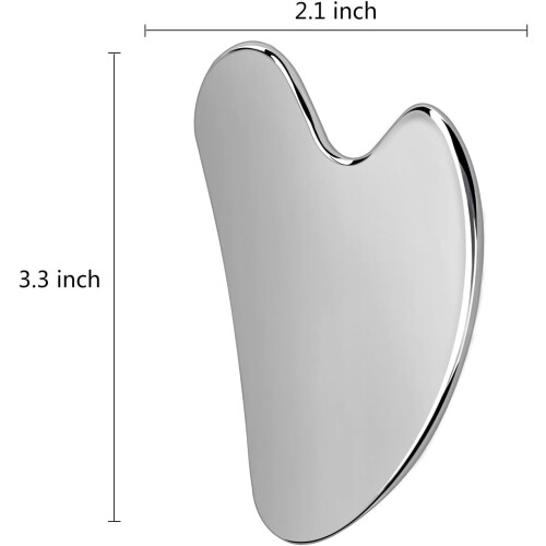 Gua Sha, Premium Stainless Steel Gua Sha Stone 1