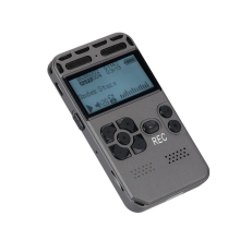Gravador de Áudio Digital Ativado Por Voz Profissional Caneta Usb Sem Parar 72 Horas de Gravação Pcm Preto