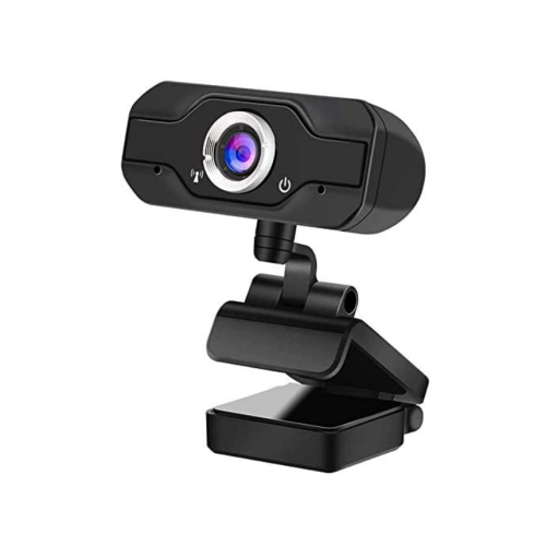Webcam Full HD 1080P USB Plug & Play Web réglable avec microphone intégré pour visioconférence, ordinateur de bureau et ordinateur portable