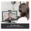 HD Webcam - Streaming Webcam, 720p HD External USB Camera for Desktop or Laptop with Long-Range Microphone, Compatible with PC or Mac - Grey(Black) 5