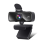 Webcam 2K avec microphone pour PC et ordinateur portable USB avec cache de confidentialité Plug and Play Noir 1