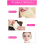 Éliminateur de double menton Masque de levage en V avec (jaune) 4