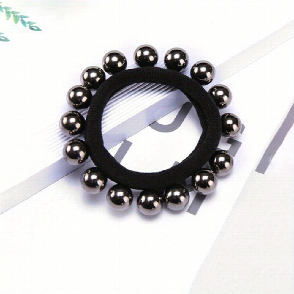 2pcs Hair Tie Head Accessories And Versatile Faux Pearl Hair Rope Head Rope Hair Rubber Band-image-OPC-PC2GV5B-NEW