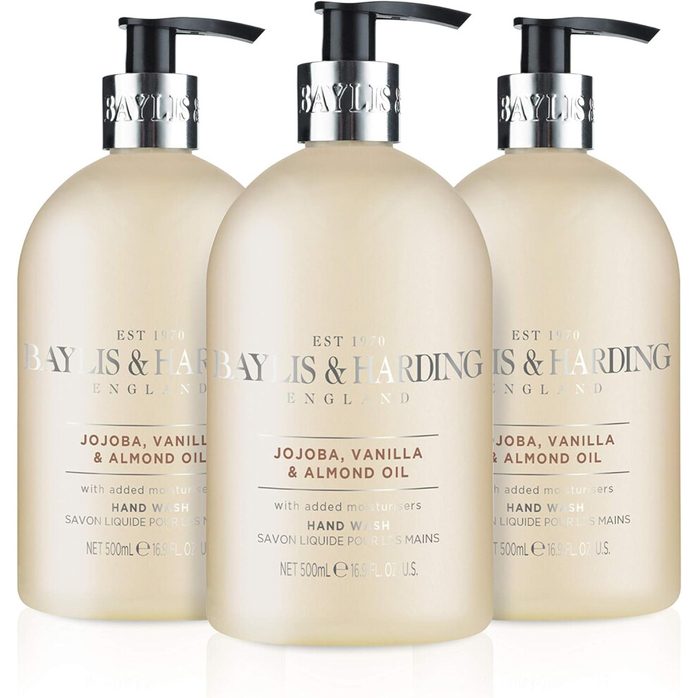 Baylis & Harding Jojoba, Vanilla & Almond Oil Hand Wash 500 ml
