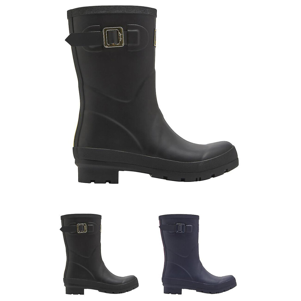 (UK 6) Womens Joules Mid Height Wellies Rubber Waterproof Boot
